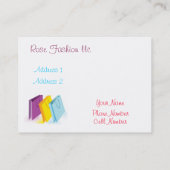 Rosenmode-LLC Visitenkarte (Rückseite)