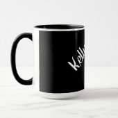 Rosenmonogramm-Kaffee-Tasse Tasse (Links)
