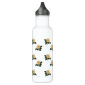 Rosenmuster Edelstahlflasche (Links)
