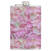 Rosenmuster Flachmann (Vorderseite)