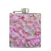 Rosenmuster Flachmann (Vorderseite)