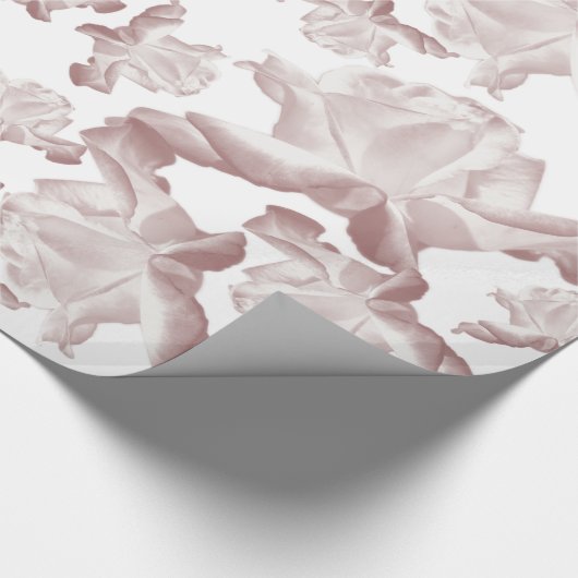Rosenmuster Geschenkpapier (Ecke)
