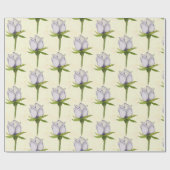 Rosenmuster Geschenkpapier (Flach)