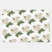 Rosenmuster Geschenkpapier Set (Vorderseite 3)