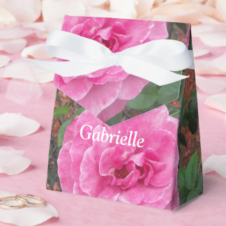 Rosenmuster Geschenkschachtel