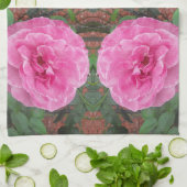 Rosenmuster Küchentuch (Gefaltet)