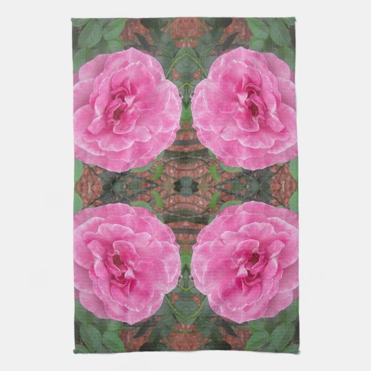 Rosenmuster Küchentuch (Vertikal)