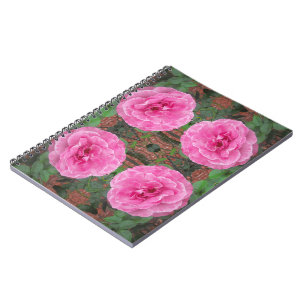 Rosenmuster Notizblock