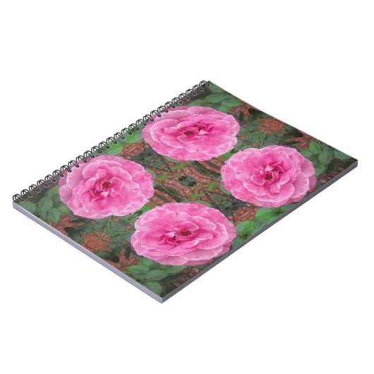 Rosenmuster Notizblock (Linke Seite)