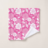 ROSENMUSTER (ROSA) BADHANDTUCH SET (Waschlappen)