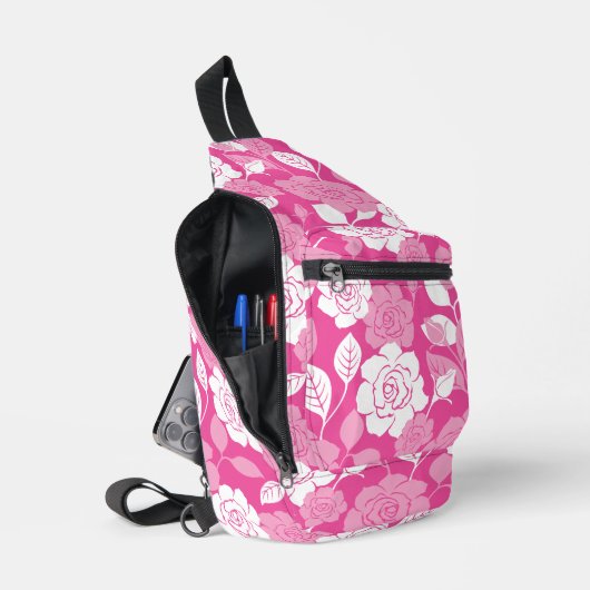 ROSENMUSTER (ROSA) CROSSBODY BAG (Offen)