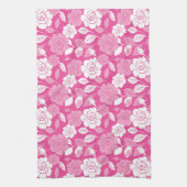 ROSENMUSTER (ROSA) GESCHIRRTUCH (Vertikal)