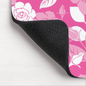 ROSENMUSTER (ROSA) MOUSEPAD (Ecke)