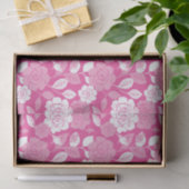ROSENMUSTER (ROSA) SEIDENPAPIER (Geschenk)