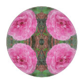 Rosenmuster Schneidebrett (Vorderseite)