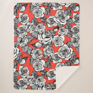 Rosenmuster Sherpadecke