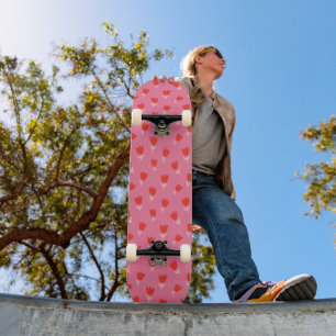 Rosenmuster Skateboard