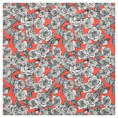 Rosenmuster Stoff (Muster)