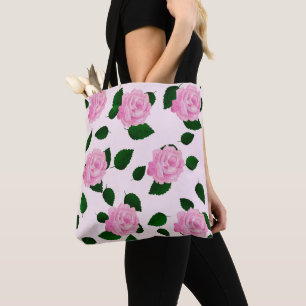 Rosenmuster tasche