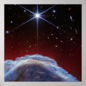 Rosennebel (NIRCam-Bild) Poster (Vorne)