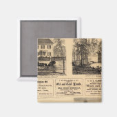 Rosenöl, Blindöl, Ölcreme, Rouseville Magnet (Vorderseite/Rückseite)