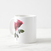 Rosenpaar Kaffeetasse (Vorderseite Links)