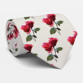 Rosenpaar Krawatte (Gerollt)