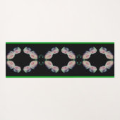 Rosenpaare Abstrakt Yogamatte (Rückseite (Horizontal))