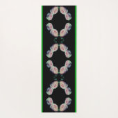 Rosenpaare Abstrakt Yogamatte (Rückseite)