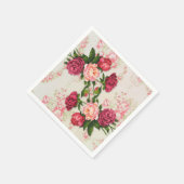 Rosenpapier Napkins Serviette (Ecke)
