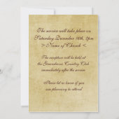 Rosenparkett Einladung (Rückseite)