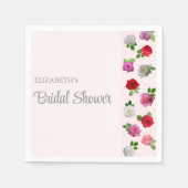 Rosenparty Junggesellinnenabschied Serviette (Vorderseite)