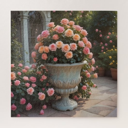 Rosenpflanze Puzzle (Vertikal)