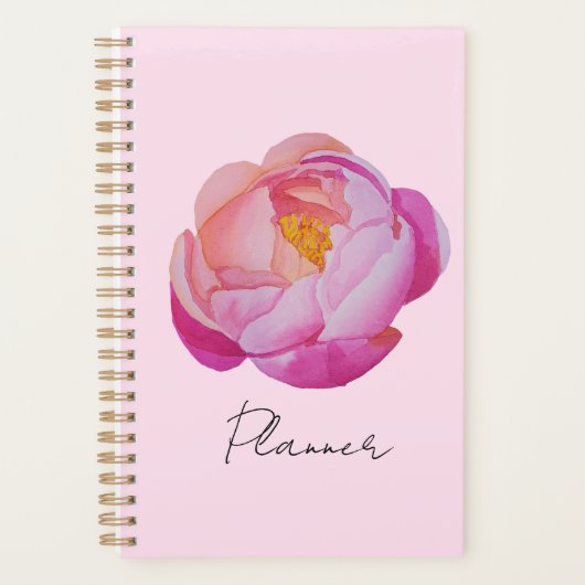 Rosenpinke Blumenplanke Planer (Vorderseite)