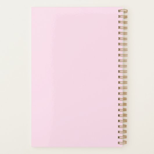 Rosenpinke Blumenplanke Planer (Rückseite)