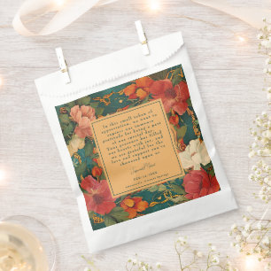 🌹 Rosenromantik: Art Nouveau Pracht Geschenktütchen