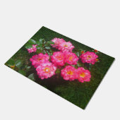 Rosenrosen Blume Door Mat Fußmatte (Schrägansicht)
