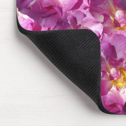 Rosenrosen Foto Mousepad (Ecke)