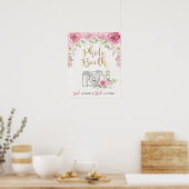 Rosenrosen Foto-Stand Prop Blumendekor Poster (Küche)