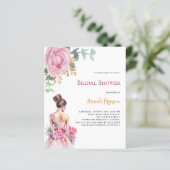 Rosenrosen Hochzeitskleid Brautparty Budget (Stehend Vorderseite)