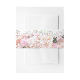 Rosenrosen Hochzeitssache Einladungsbanderole