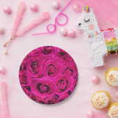Rosenrosen (Liebe und Romantik) Pappteller (Party)