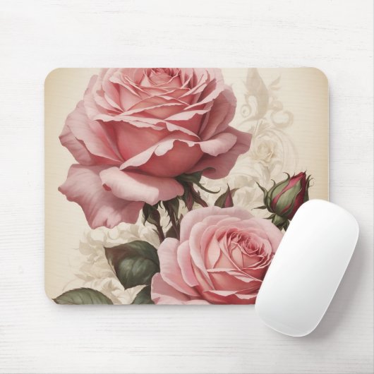 "Rosenrosen" Mousepad (Mit Mouse)