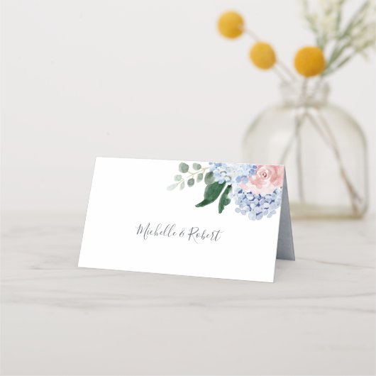 Rosenrosen-Platzkarte Platzkarte (Rückseite)