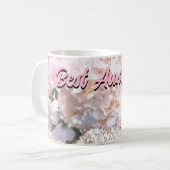 Rosenrosen Rosengebirge Kaffeetasse (Vorderseite Links)