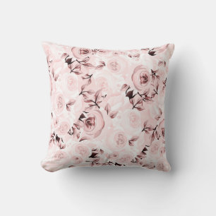Rosenrosen Shabby Chic Glam Elegante Blumendekorat Kissen