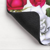 Rosenrosen Shabby Chic Rustikal Modernes Glam Mousepad (Ecke)