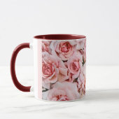 Rosenrosen-Tasse Tasse (Links)