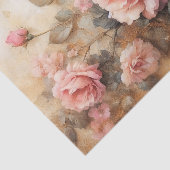 Rosenrosen, Vintag Seidenpapier (Ausschnitt)