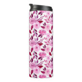 Rosenrosen Vintag Thermosbecher (Nach rechts gedreht)